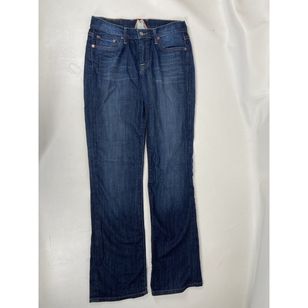 Lucky Brand Delaware Classic Rider Gene Montesano Jeans Womens Size 6 Blue